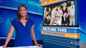 Flower Girl Kisses Like the Bride