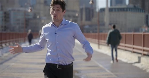 Mayor Jacob Frey runs through Minneapolis in new tourism video after ICE surge