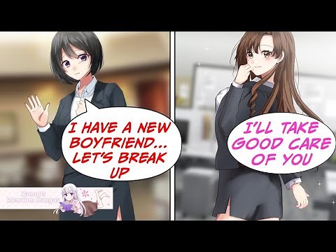 [Manga Dub] My girlfriend leaves me for a hot guy, and a beautiful girl approaches me... [RomCom]