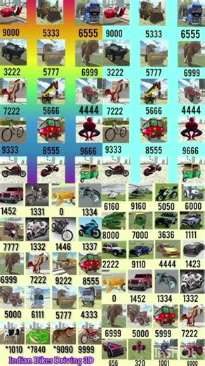 Indian Bike Driving 3D Cheat Codes 🤫 #shorts #indianbikedriving3d #trending #viral