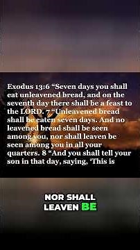 Why God Made Passover a Family Tradition #Exodus #Faith