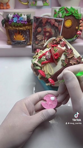 Crafting a Magical Polymer Clay Fairy Mug