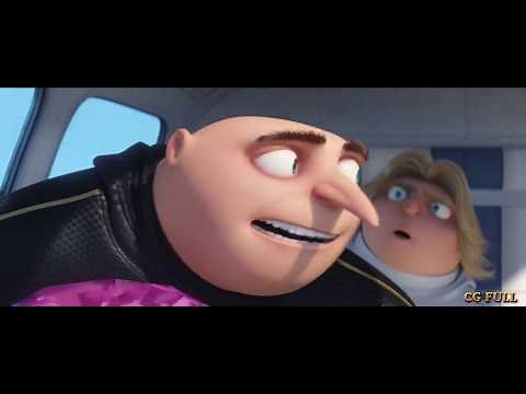 Gru and Dru get back diamond scene Despicable me 3 (2017) Hd
