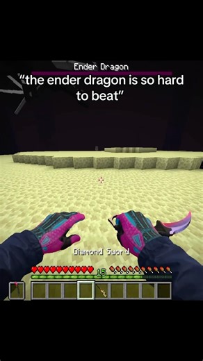 Beat the Ender Dragon Easily 😳