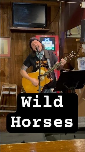 Rolling Stones - Wild Horses live acoustic