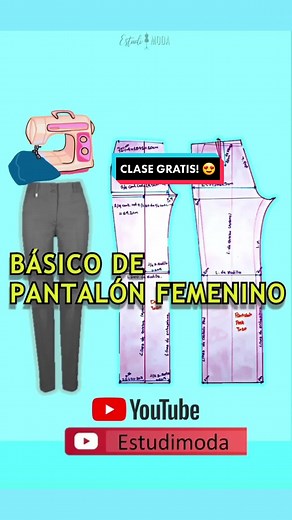 Cómo hacer tu pantalón desde cero: Clase completa en YouTube
