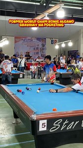 Former world champion ronie alcano gravihay na pocketing | Islaw