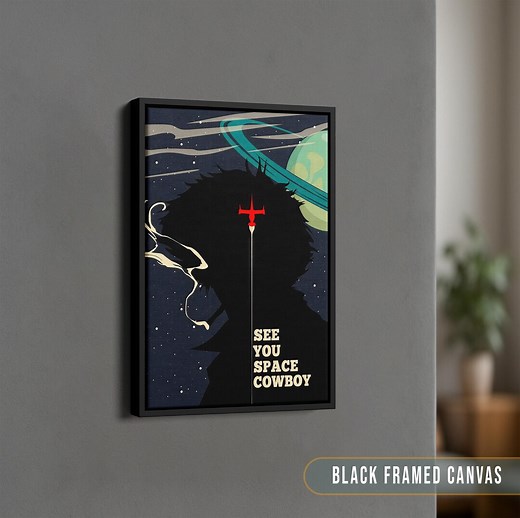 Cowboy Bebop Poster, See You Space Cowboy Canvas, Cowboy Bebop Poster, Vintage 90s Manga Wall Decor, Anime Prints, Anime Fan Gift - Etsy