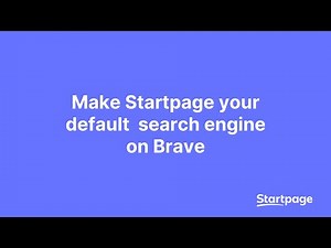 How to Make Startpage Your Brave Default Search Engine
