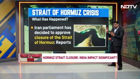 How Iran Threat On Strait Of Hormuz Could Affect Global, Indian Oil Supplies |