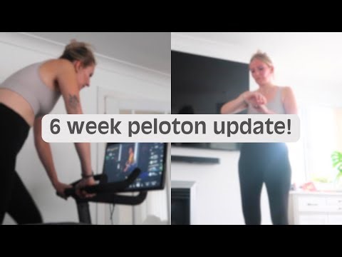 6 WEEK PELOTON BIKE+ UPDATE | WEIGHT LOSS, PROGRESS, FAVOURITE CLASSES, INSTRUCTORS, STRENGTH & MORE