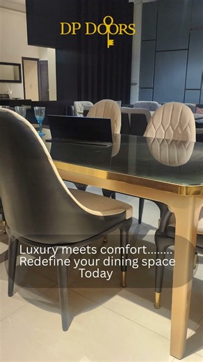 Upgrade Your Dining Space with This Luxury Dining Table Set