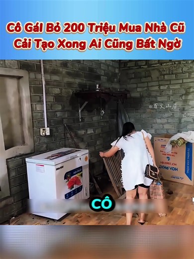 Cô Gái Bỏ 200 Trịu Mua Nhà Cũ - Cải Tạo Xong Ai Cũng Bất Ngờ #fyp #review #kienthuc #reviewcuocsong #reviewphim