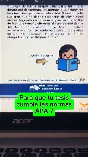 ¡Aprende todo sobre las normas APA para tu tesis ASÍ!🤩
