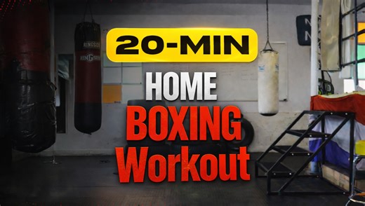 20-minute killer home boxing workout for strength and speed