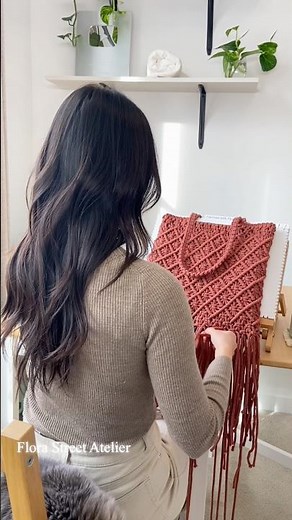 Macrame Bag Tutorial| Slow but Consistent