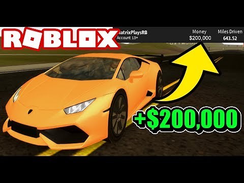 HOW TO *INSTANTLY* MAKE $200,000 in VEHICLE SIMULATOR! (Roblox Vehicle Simulator)