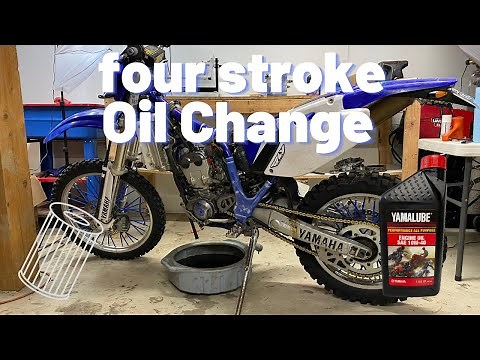 How To Change Oil on a Four-Stroke Dirt bike (Complete Guide)!
