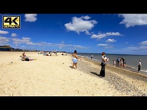 Great Yarmouth Beach Walk England
