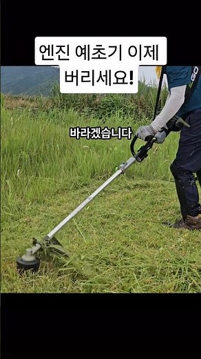 Ditch your gas-powered trimmer! This 56V cordless trimmer has insane power