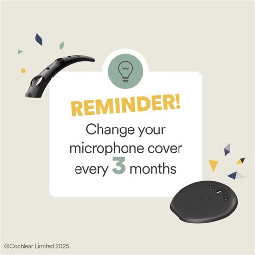 Did you know 1 in 5 Cochlear sound processors returned for sound issues are actually working just fine? The culprit: dirty or worn microphone protectors. Learn how this small part can make a big difference in your hearing experience and how to fix it fast: https://bit.ly/4nNfJk5 | Cochlear Americas