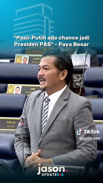 "Pasir Putih ada chance jadi Presiden PAS" - Paya Besar #parlimen #dew...