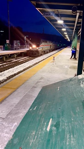 Nice Amtrak K5LA Horn & Cool Track Sounds On The Empire Service Line