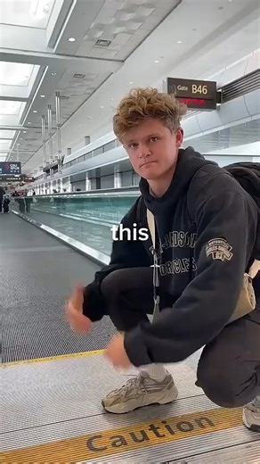 Racing strangers in the airport | Ryan Trahan