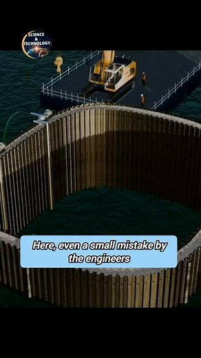 How Do Engineers Build Dams Under the Ocean? Mind-Blowing Process!”
