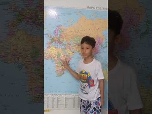 Mapa Mundi con países y sus continentes