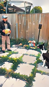 263 reactions · 15 comments | Barney catches ball like a human | Stephen Kelleher | Facebook