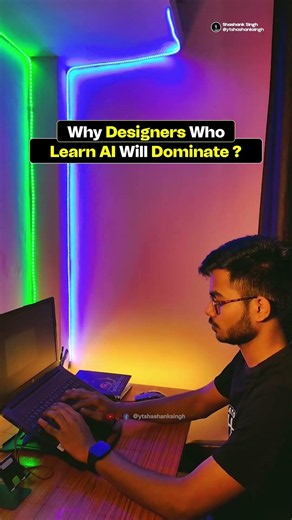 Designers Who Learn AI Will Dominate – The Reality Every Designer Must Know 🤖🎨🔥