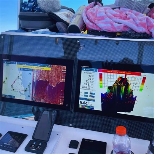 These Furuno's are amazing! #radar #navigation #spearfishing @furuno_usa