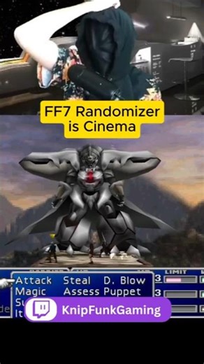 Final Fantasy 7 Randomizer Chaos #ff7 #FinalFantasyVII #ffvii #finalfantasy7 #ff7mods