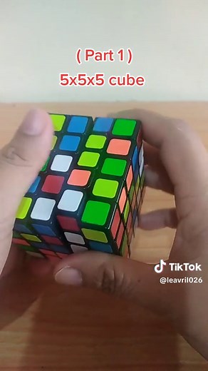 5x5x5 Rubik's Cube Tutorial (Part 1)