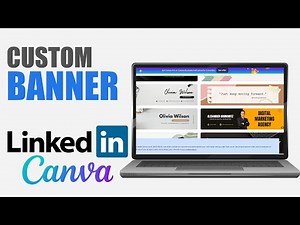 How to Change Linkedin Banner on Laptop | Custom Linkedin Banner Canva