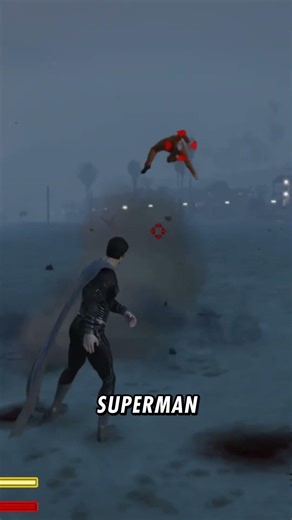 See what happens if you use Superman's POWERS in GTA 5 🔥 #gta5