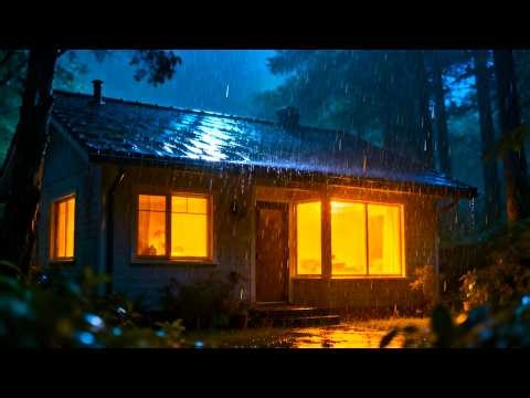 Deep Sleep Music - Relaxing Piano for Healing with Rain Sounds - Insomnia Relief, Anxiety & Calming