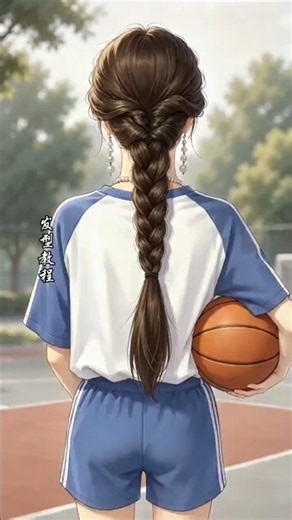 Long Straight Hair Transformation & Cute Anime Girl Hairstyle BrownHair #HairGoals #BeautifulHair