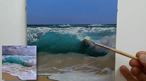 Learn how to paint a wave part 2 | Michael James Smith