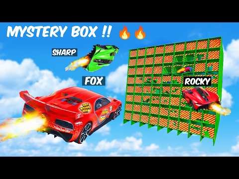 Intense Mysteryy Box Match🔥 | GTA 5 Funny Moments With Friends - Black FOX