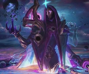 Dark Cosmic Jhin-LOL Live Wallpaper