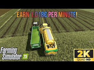 FS25 - Peas Profit Test: 1,018.25 € Earning Per Minute!