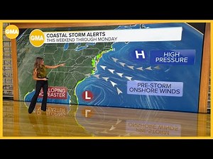 Nor'easter develops as East Coast set for impact