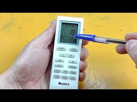 Como Usar o Controle Remoto do Ar Condicionado Gree Guia Completo com Todas as Funções