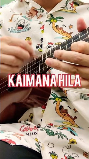 カイマナヒラ(ソロウクレレ弾いてみた🌴) Kaimana Hila fingerstyle #ukulele #Kaimanahila #カイマナヒラ #ソロウクレレ #ウクレレソロ