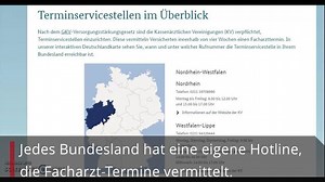 Spezial-Code auf dem Überweisungsschein hilft für schnellere Termine