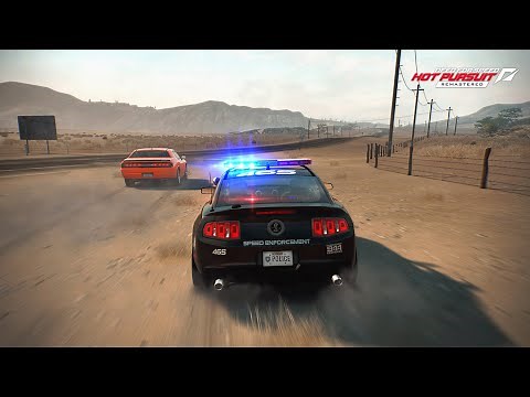 Need For Speed: Hot Pursuit Remastered Gameplay | Shelby GT500 Ford Mustang Police