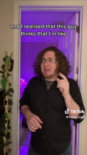 “I’m using #signlanguage with my #deaf wife.” #asl #fyp #boomer #marriedlife #fypシ #relationship