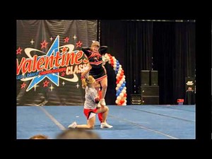 Nfinity Athletics at Valentine Classic | So Dakota | Michaela Solo 2014- Cerebral Palsy Cheerleader
